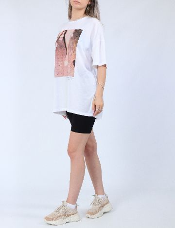 Tricou Oversize Only, alb
