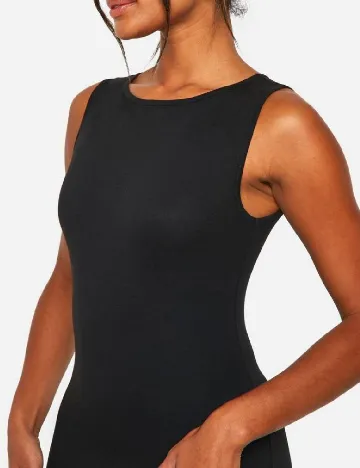 Rochie lunga Boohoo, negru