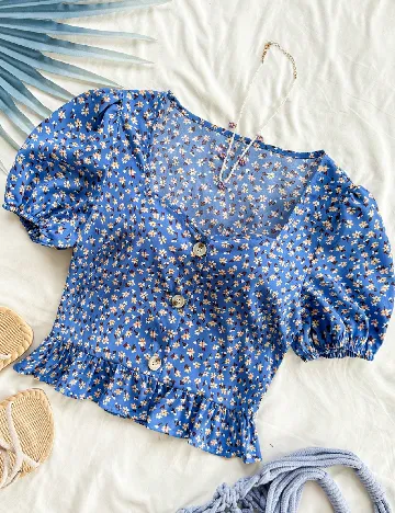 Top SHEIN, albastru