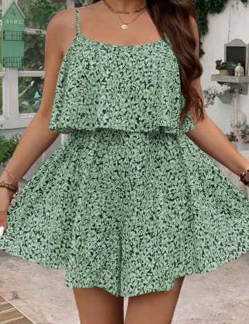 Salopeta SHEIN CURVE, verde