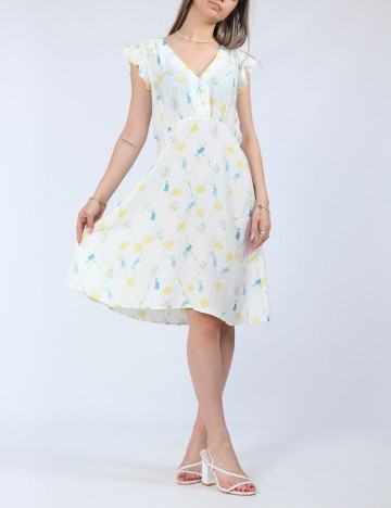 Rochie scurta Vero Moda, alb