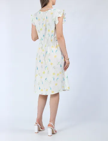 Rochie scurta Vero Moda, alb