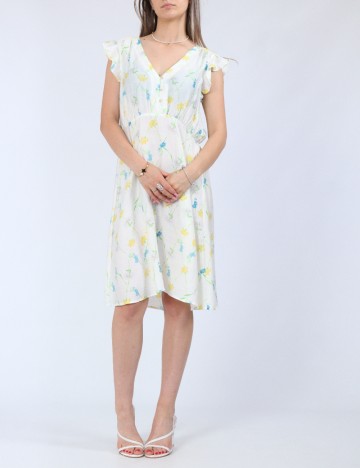 Rochie scurta Vero Moda, alb