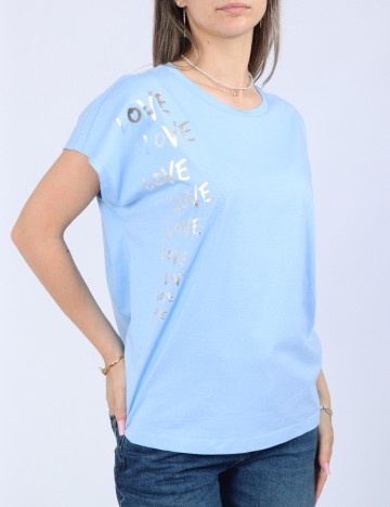 Tricou Vero Moda, bleu