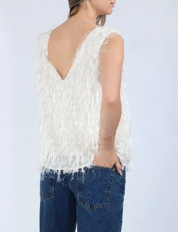 Maiou Vero Moda, alb