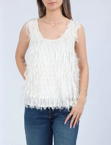 Maiou Vero Moda, alb