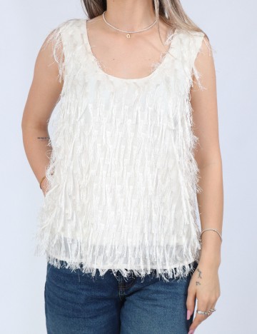 Maiou Vero Moda, alb