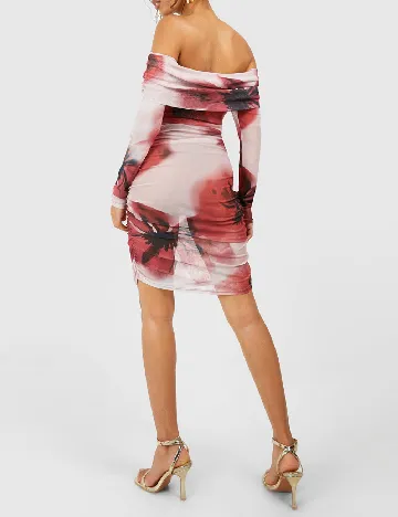 Rochie scurta Boohoo, floral