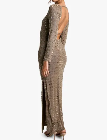Rochie lunga Boohoo, maro Maro