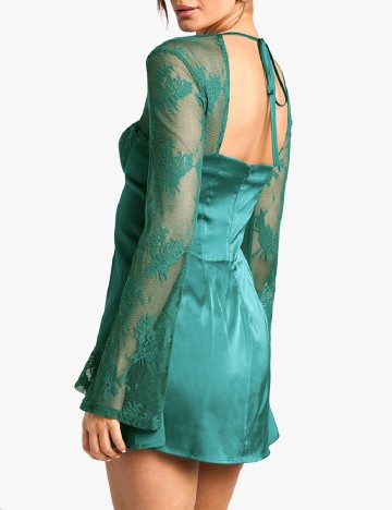 Rochie scurta Boohoo, turcoaz