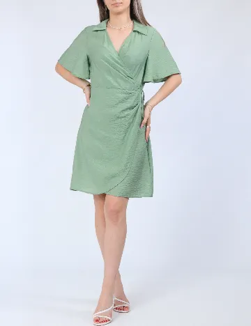 Rochie scurta Vero Moda, verde