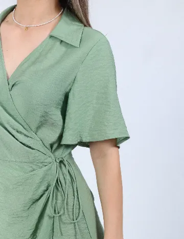 Rochie scurta Vero Moda, verde