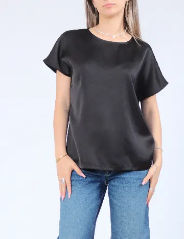 Tricou Pieces, negru
