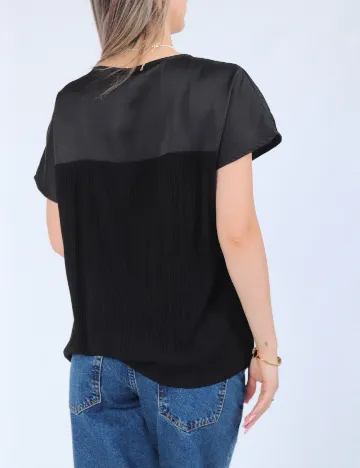 Tricou Pieces, negru
