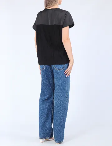 Tricou Pieces, negru