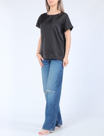 Tricou Pieces, negru