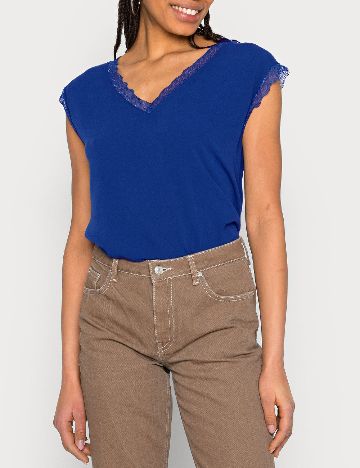 Tricou Only, albastru