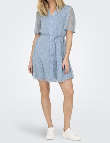 Rochie scurta Jacqueline de Yong, albastru