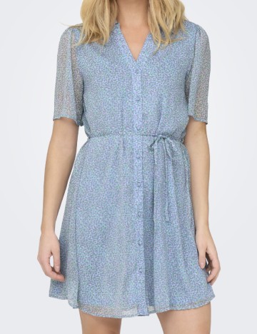 Rochie scurta Jacqueline de Yong, albastru