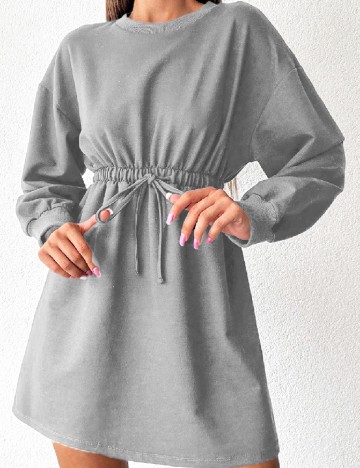 Rochie scurta SHEIN, gri