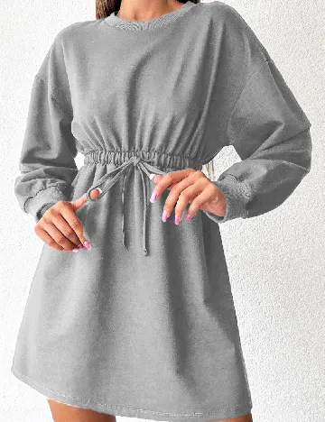 Rochie scurta SHEIN, gri