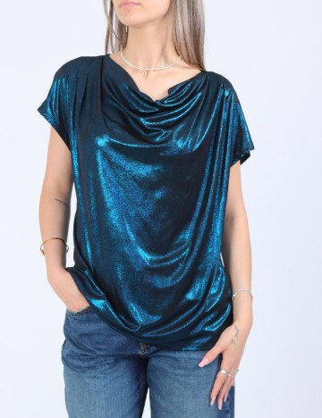 Bluza Kashion, albastru