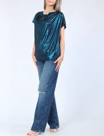 Bluza Kashion, albastru Albastru