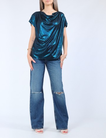 Bluza Kashion, albastru