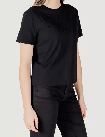 Tricou Jacqueline de Yong, negru Negru