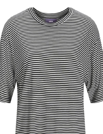 Tricou Jack&Jones, alb/negru