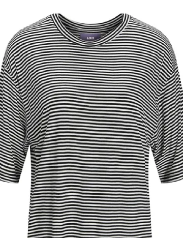 Tricou Jack&Jones, alb/negru Alb