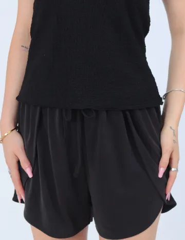 Pantaloni scurti Only, negru