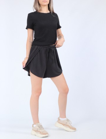 Pantaloni scurti Only, negru