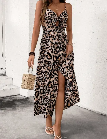 Rochie lunga SHEIN, animal print