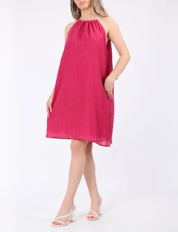Rochie scurta Vero Moda, roz