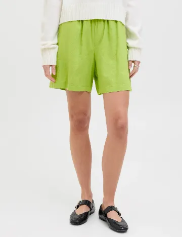 Pantaloni scurti Jack&Jones, verde Verde