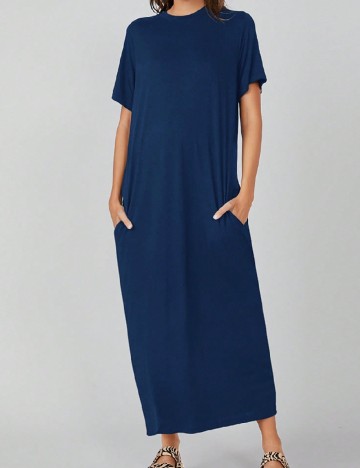 Rochie lunga SHEIN, albastru