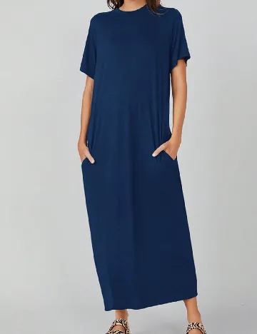 Rochie lunga SHEIN, albastru