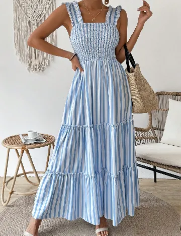 Rochie lunga SHEIN, albastru