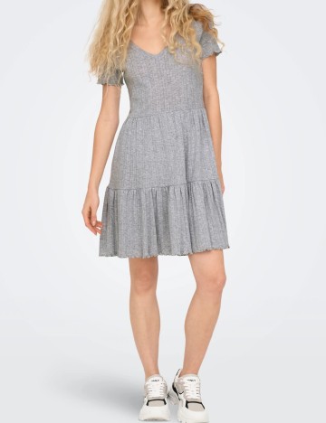Rochie scurta Only, gri