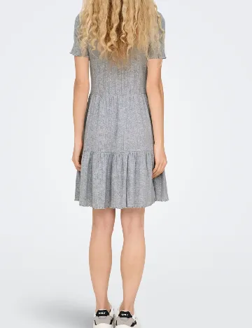 Rochie scurta Only, gri