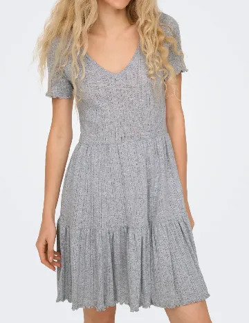 Rochie scurta Only, gri