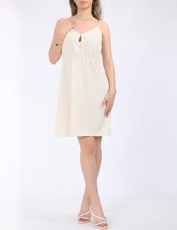 Rochie scurta Vero Moda, bej