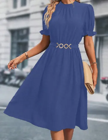 Rochie medie SHEIN, albastru