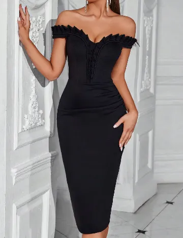 Rochie medie SHEIN, negru