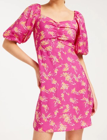 Rochie scurta Vero Moda, roz
