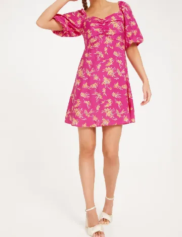 Rochie scurta Vero Moda, roz