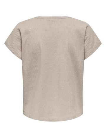 Tricou Only, crem