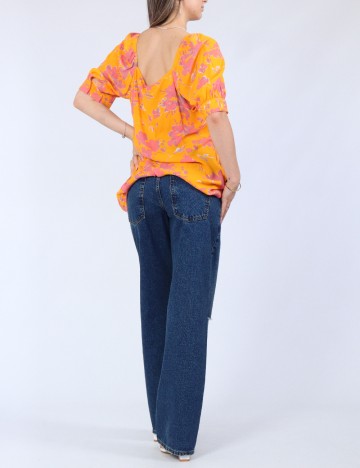 Bluza Vero Moda, portocaliu