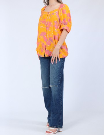 Bluza Vero Moda, portocaliu